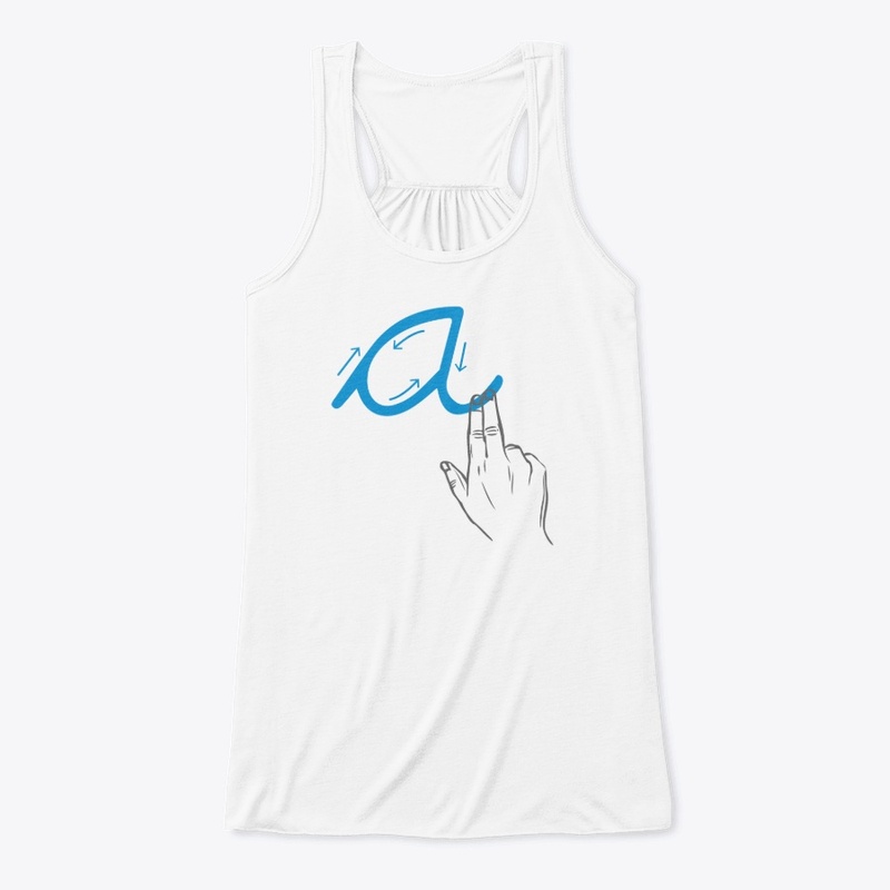 Montessori - Cursive Tracing, Letter "a"