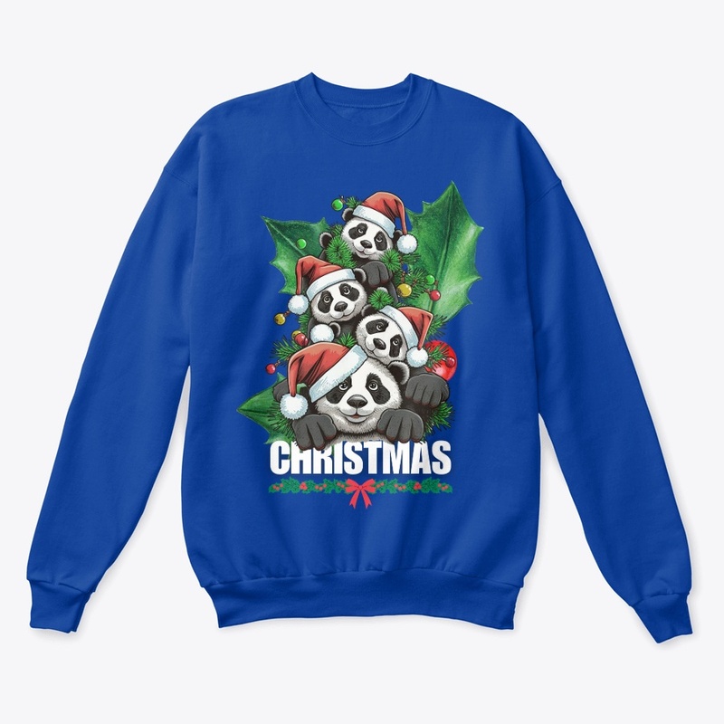 Festive Panda Christmas Limited Edition