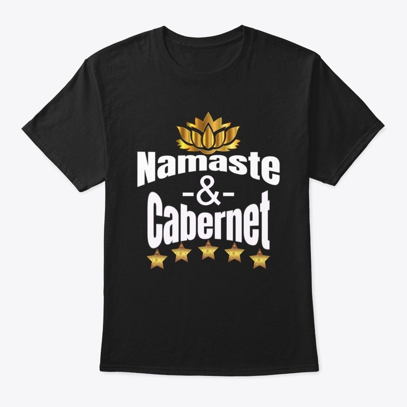 Namaste and cabernet yoga 
