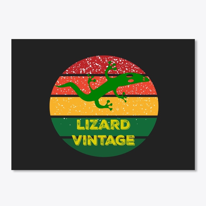 Lizard  Green Vintage