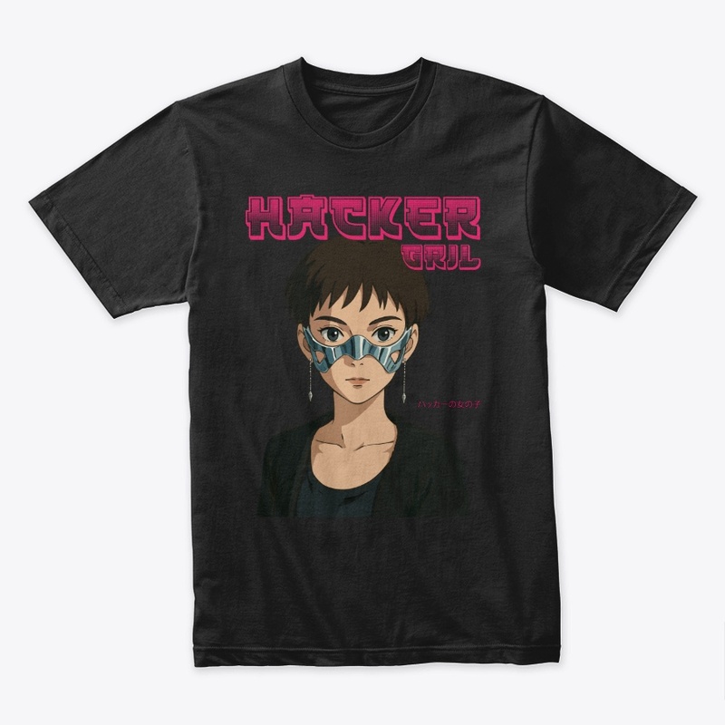 Anime Hacker Girl