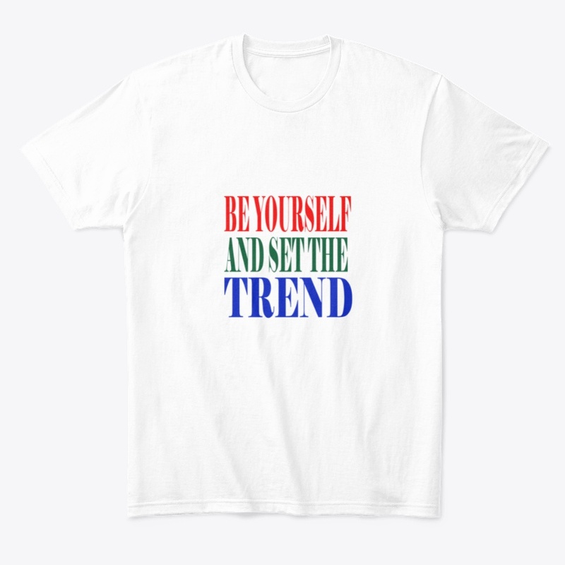Be yourself and set the trend color