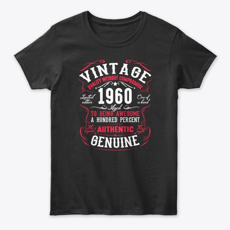 Vintage 1960 birthday Gift ideas