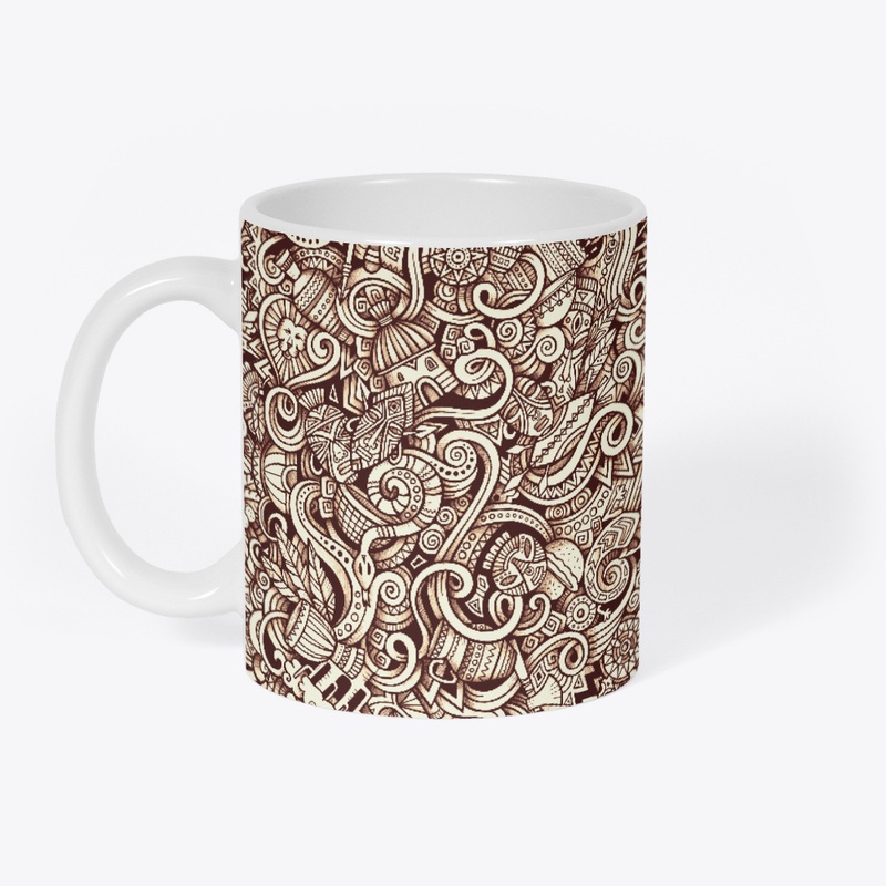 African-Inspired Seamless Patterns Shirt