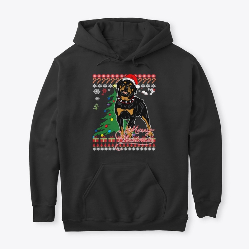 Ugly Christmas Sweater For Rottweiler Do