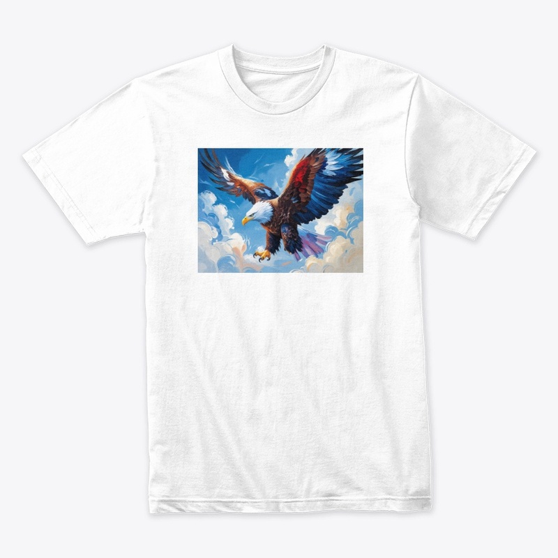 Majestic Bald Eagle in Flight