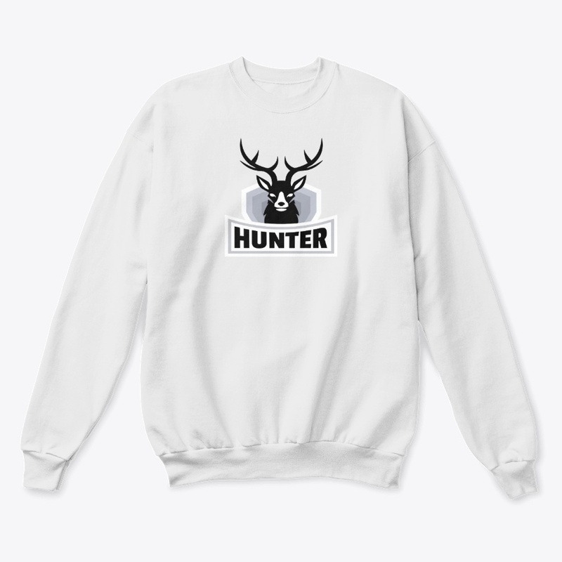 Black and with Hunter  T-shirt Design