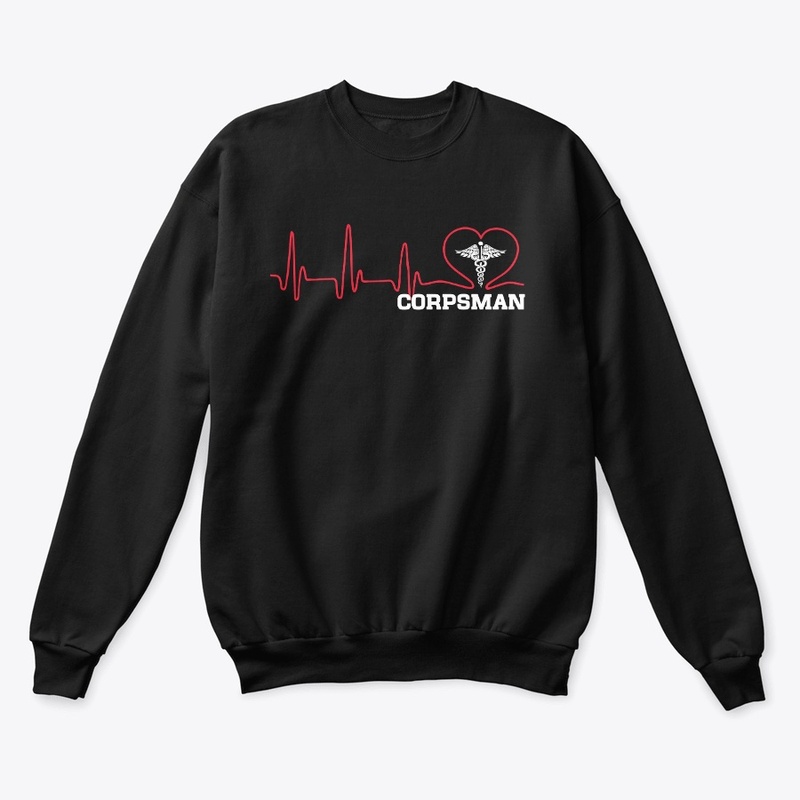Corpsman's Heartbeat Hoodie