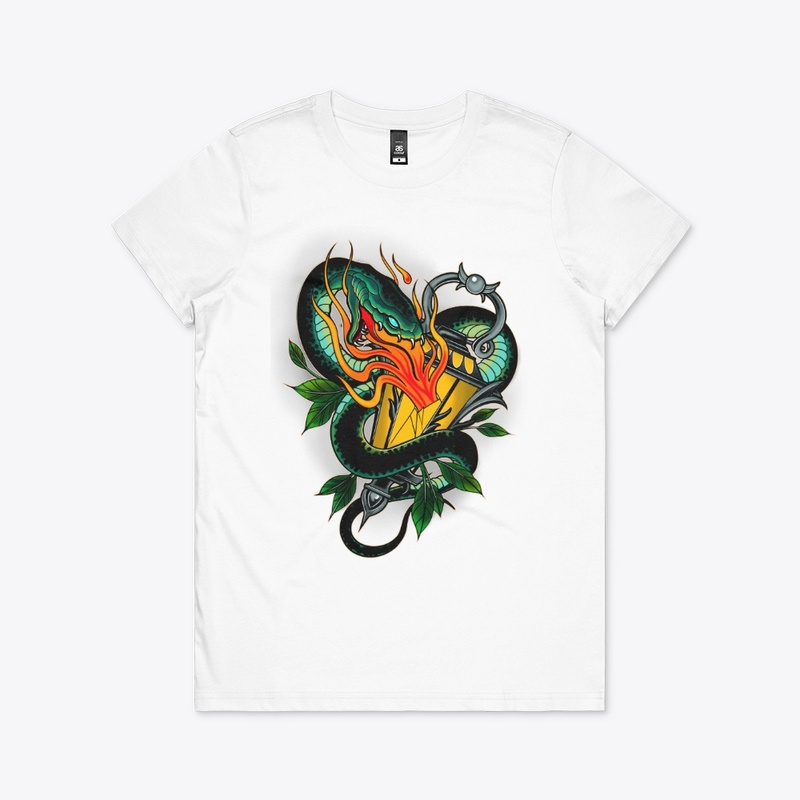 Neo-Trad Snake