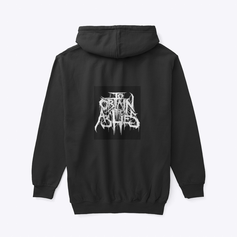 ToObtainTheAshes blk zip up hoodie 
