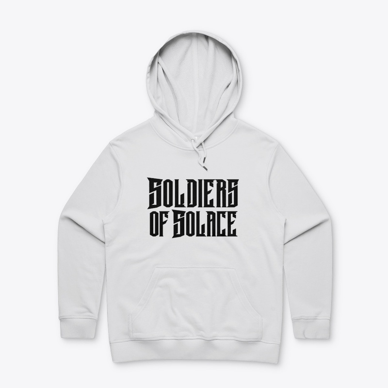 Black on white name front/logo back