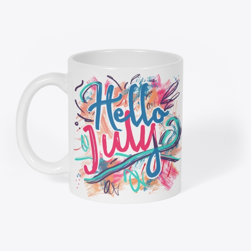 Hello July t-shirt 