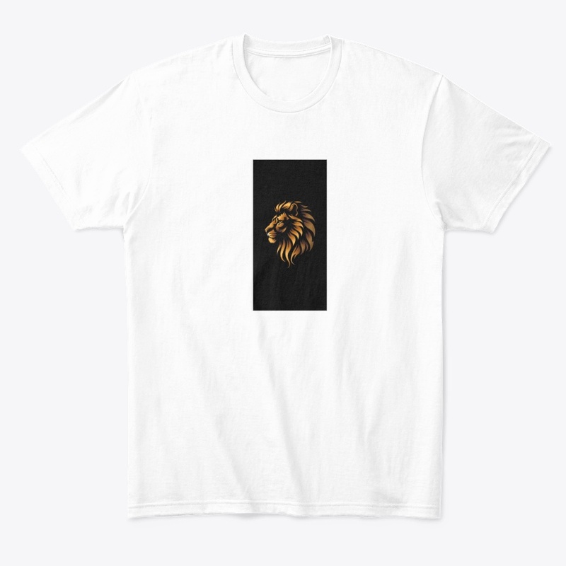 Men's Lion Design T-Shirt
