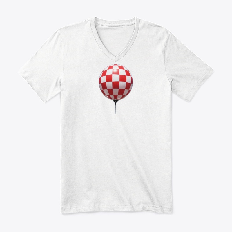 Red Checked Balloon