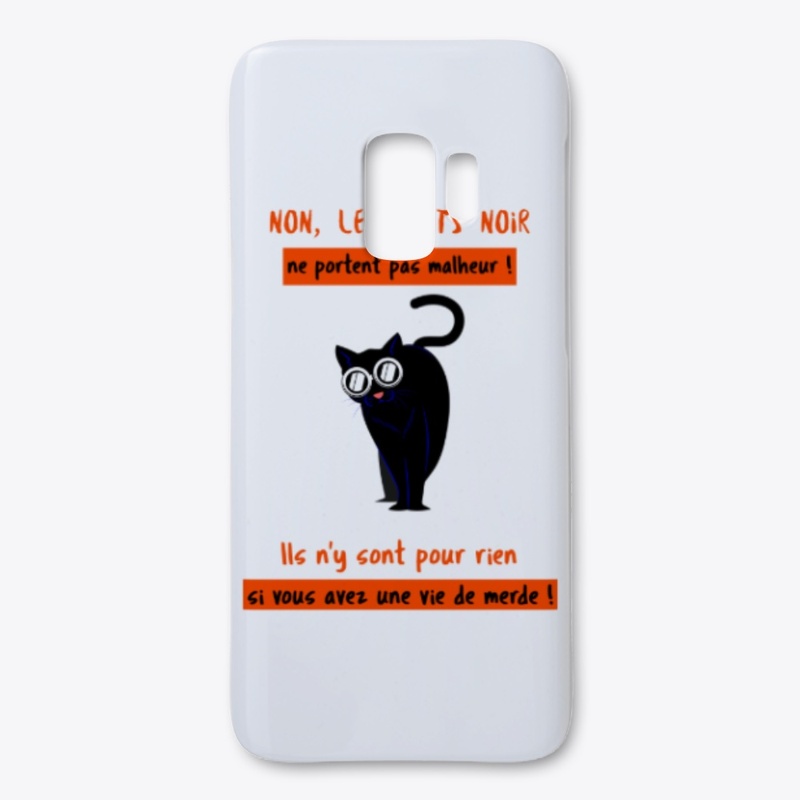 Les chats noirs ne portent pas malheur.