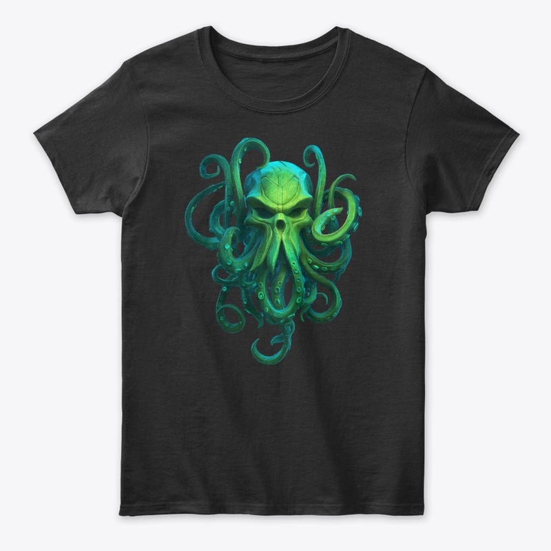 Deep Sea Kraken Skull -V3
