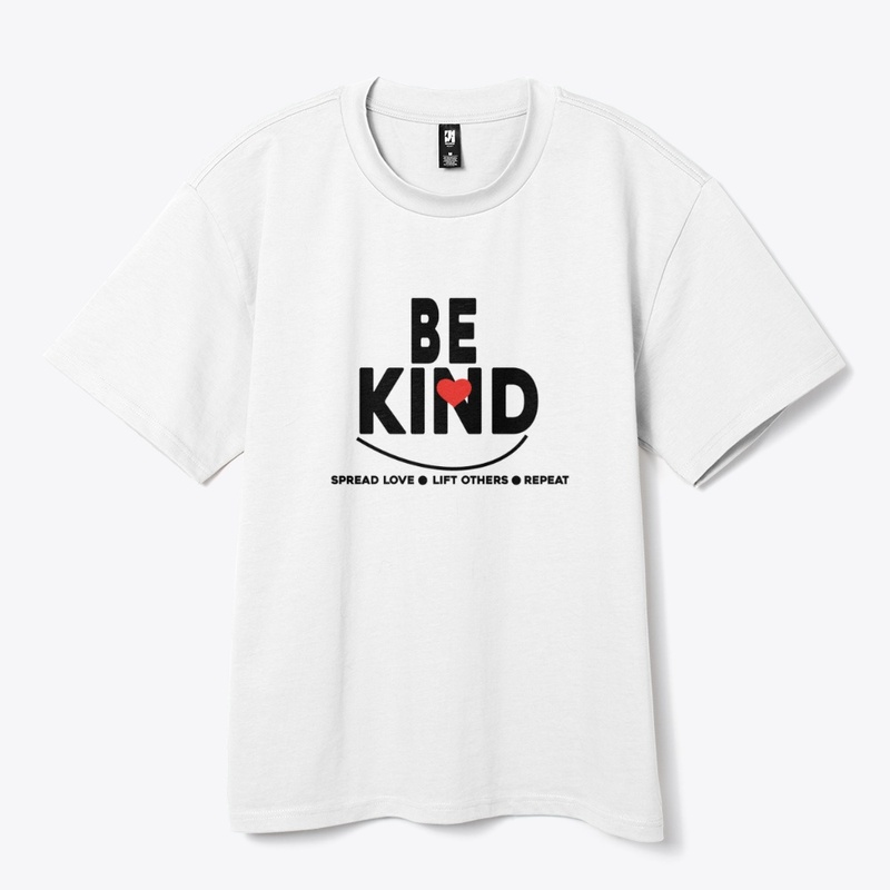 Be Kind Inspirational T-Shirt Spread Tee