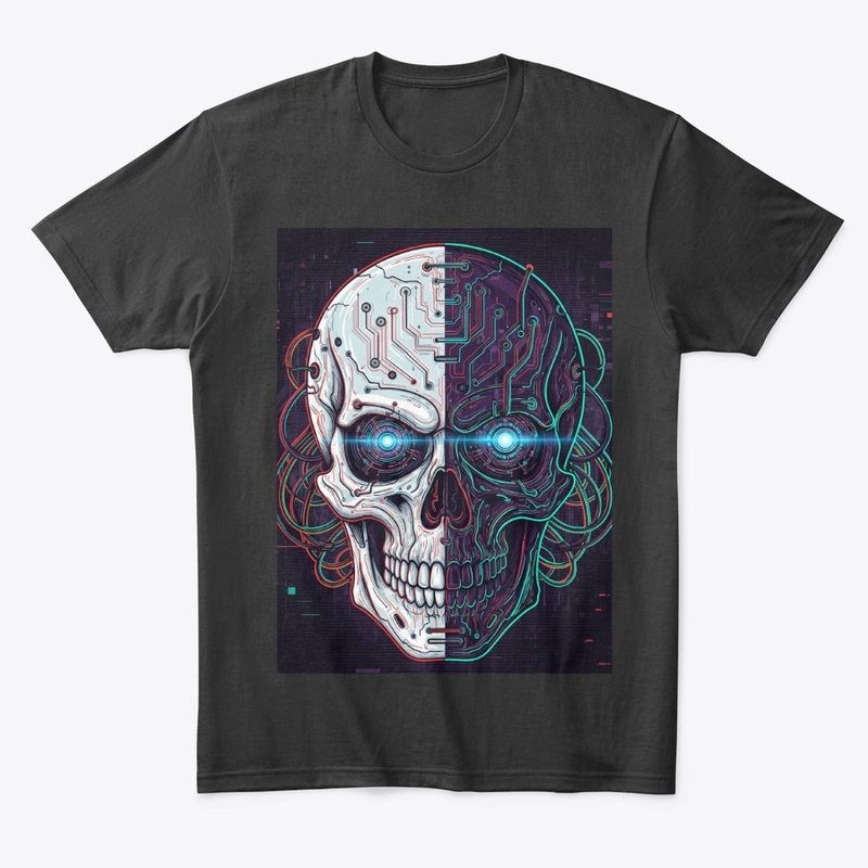 Cyberpunk Skull