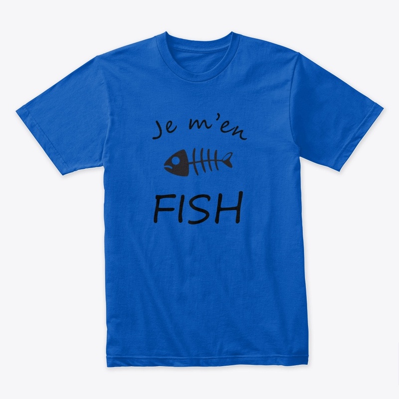 tee-shirt je m'en fish