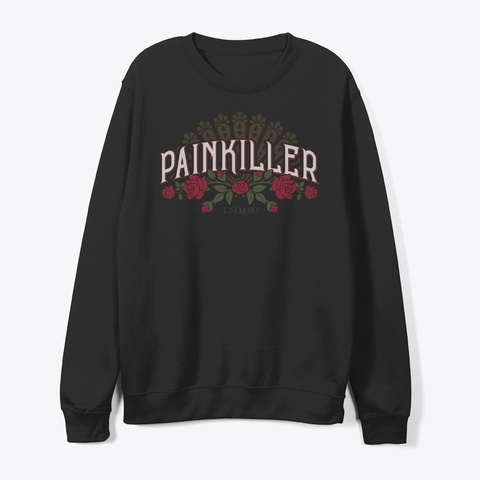 Jon Dretto "Painkiller" Merch Collection Black T-Shirt Front