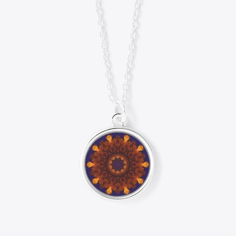 Blue Orange Kaleidoscsope