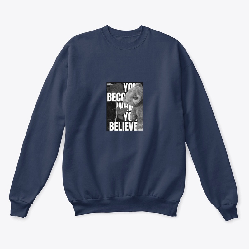 Inspirational Bear and Rose T-Shirt" 