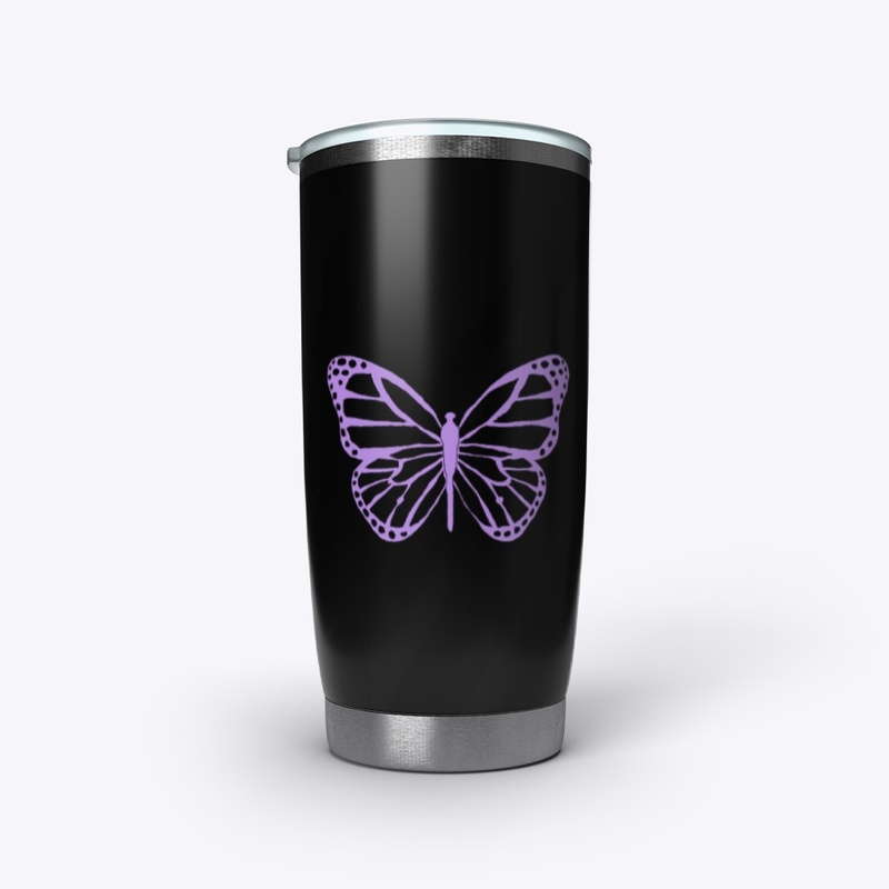 Purple butterfly