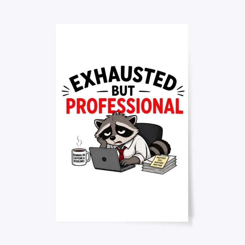 Exhausted But Professional