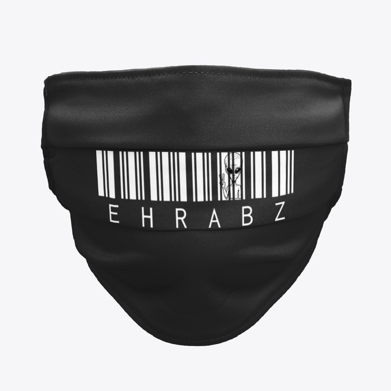 White Barcode Facemask