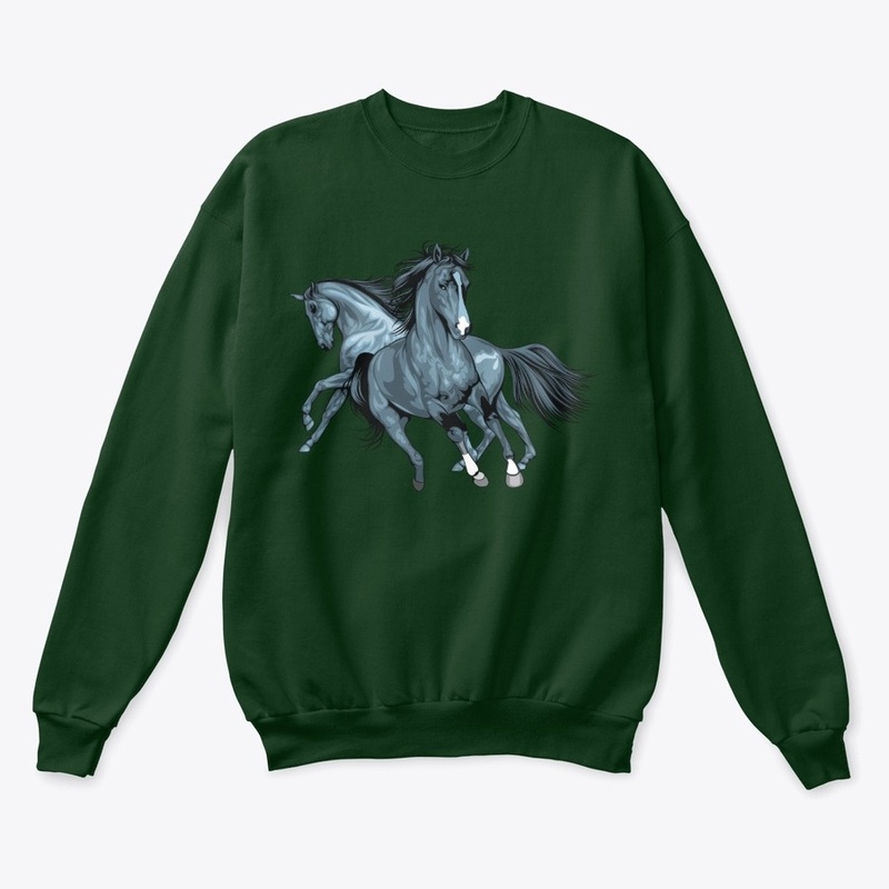 Dashing shirts and sweatshirts