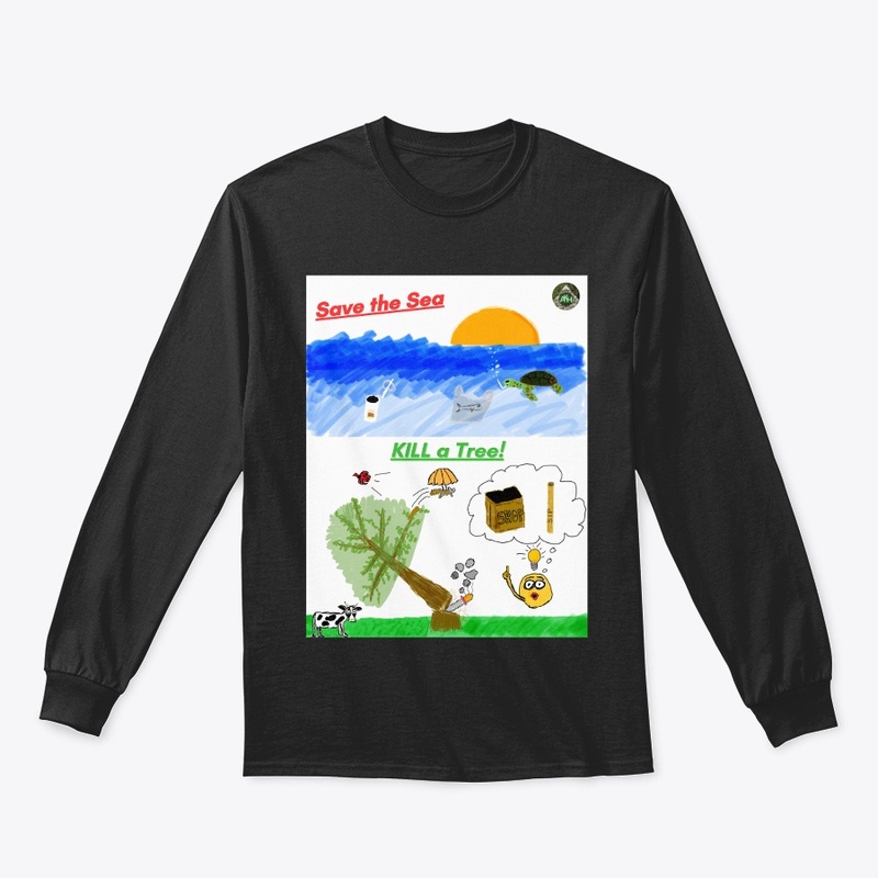 Save the sea, kill a tree!