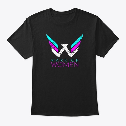 Warrior Women 2021 Black áo T-Shirt Front