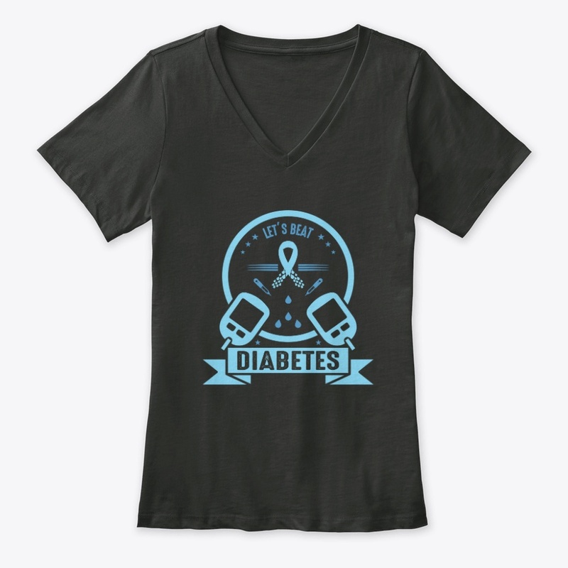 Lets Beat Diabetes -Diabetes Day T shirt