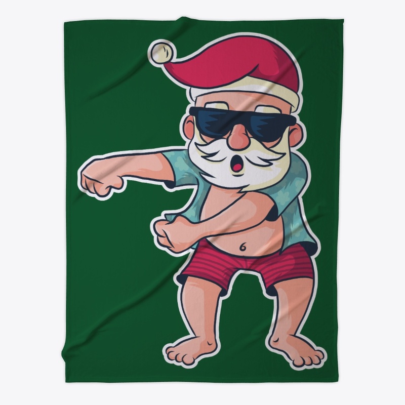 Christmas Flossing Santa