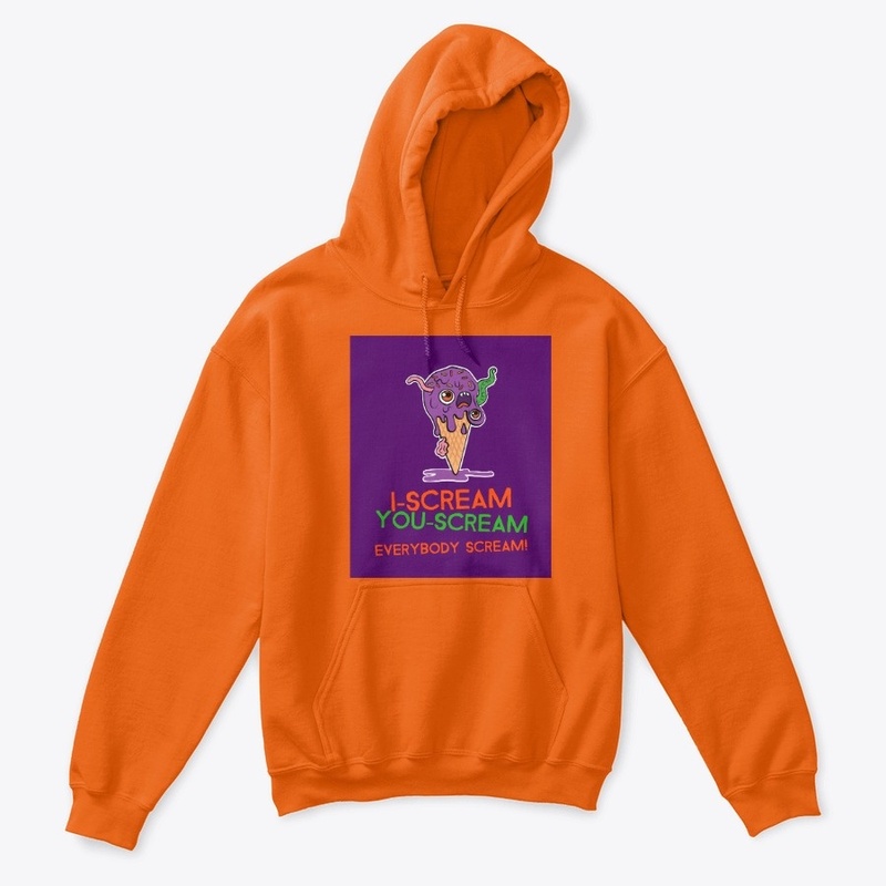 Halloween I-SCREAM YOU-SCREAM Tee