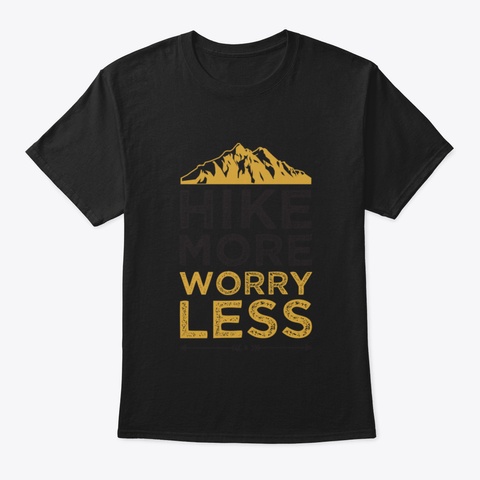 Hiking Qbs8h Black T-Shirt Front