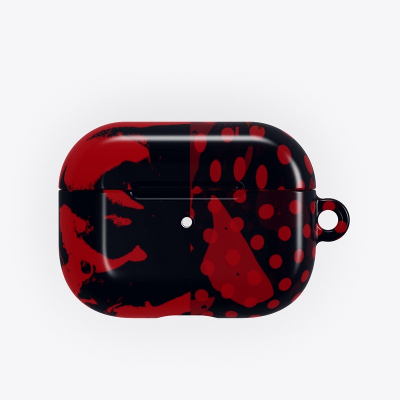 Gorgeous Red Black Abstract 