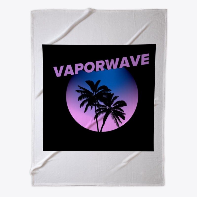 Vapor wave Palm trees