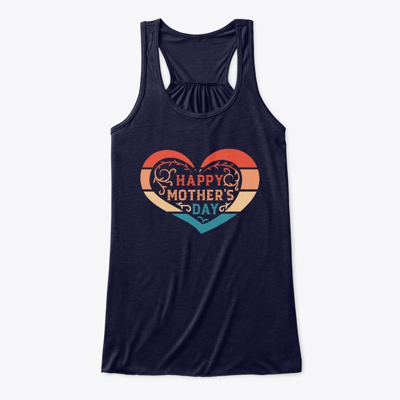 Retro Vintage Happy Mother's Day T-shirt
