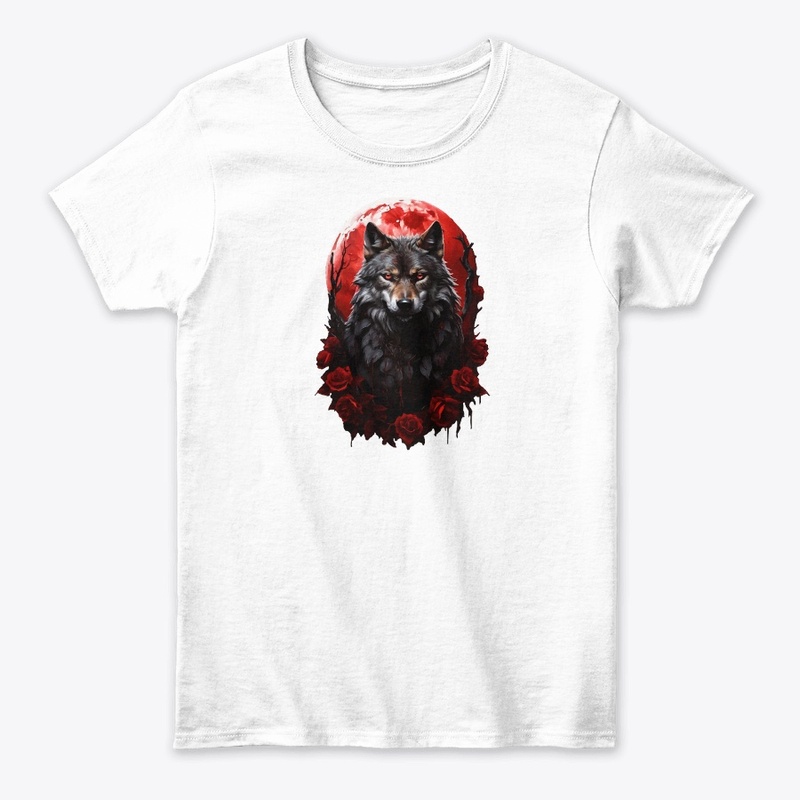 Blood Moon Wolf Night Stalker