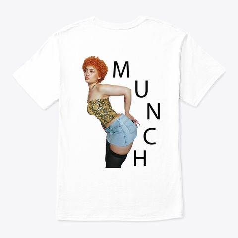 Munch White T-Shirt Back