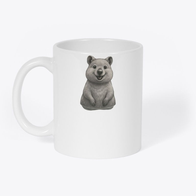 Cute Quokka Smiling Animal Graphic