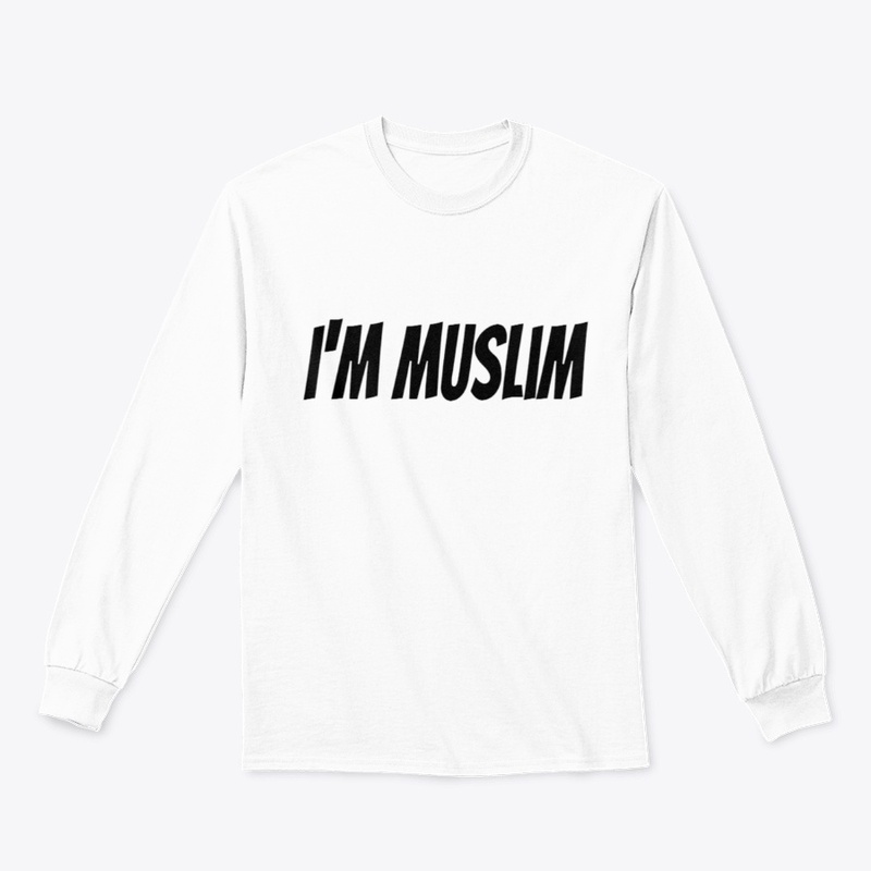 I'm muslim T-shirt design