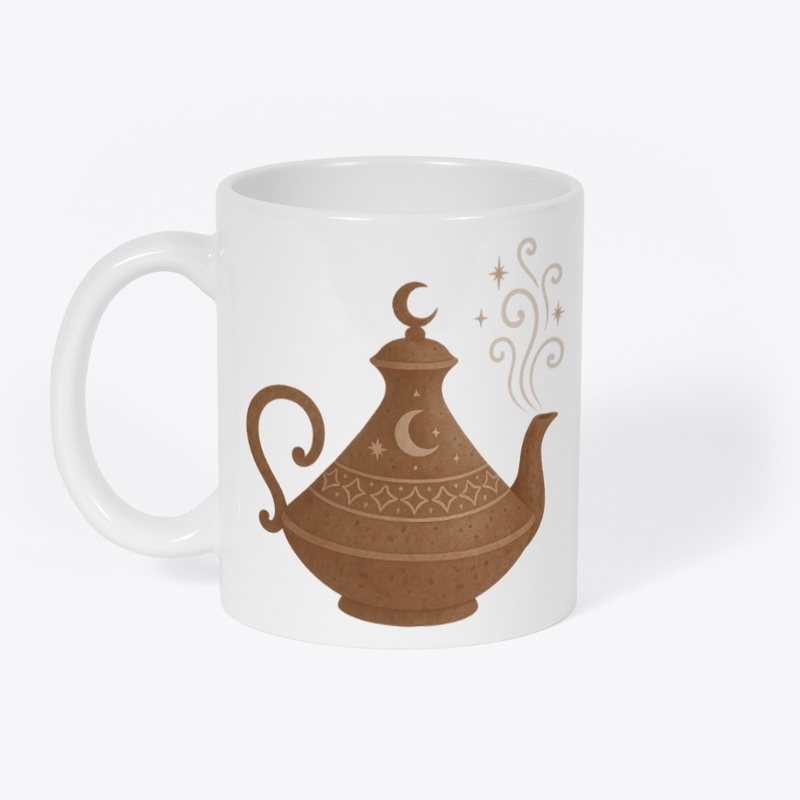 Mystical Moroccan Tagine-Teapot