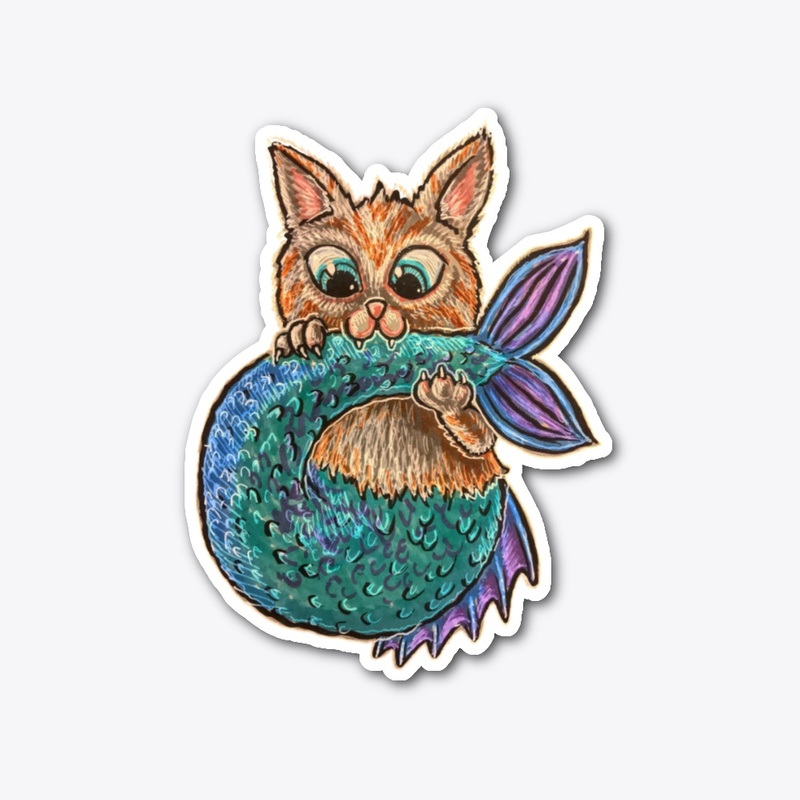 Mermaid Cat - Mercat