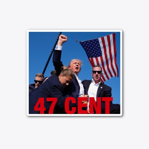 Trump 47 Cent Merch Standard T-Shirt Front
