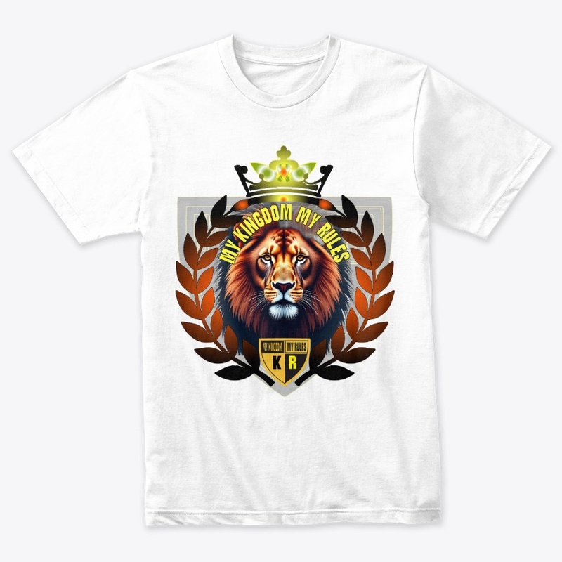My kingdom My Rules Colorful Men T-shirt