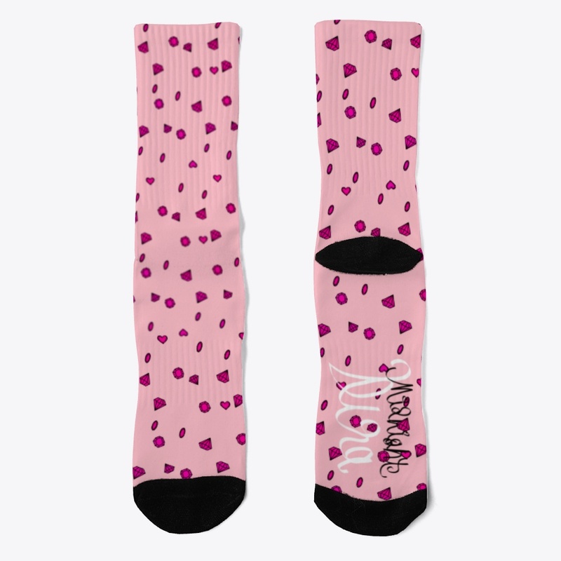 Gem Socks Pink