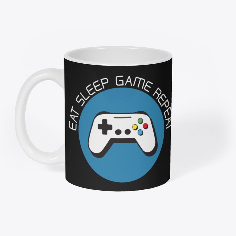 Eat Sleep Game Repeat – Gamer Mode On