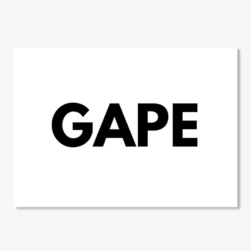 Gape